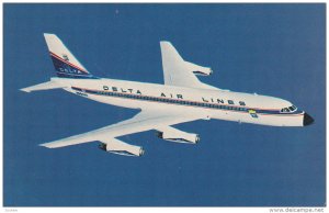 DELTA Air Lines Convair 880 Jetliner airplane , 50-60s