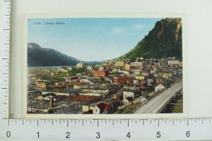 Vintage Bird's Eye View Juneau, Alaska Postcard P47