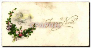 Old Postcard Fantasy Christmas