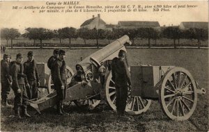 CPA Mailly le Camp- Artillerie de Campagne FRANCE (1007433)