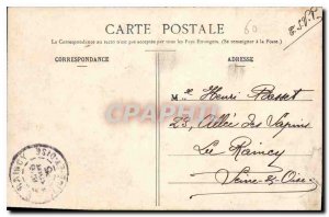 Old Postcard Pierrefonds Chateau