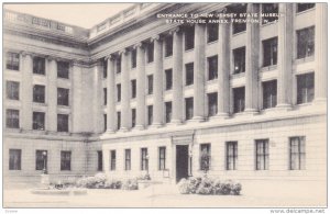 Entrance to New Jersey State Museum, State House Annex, TRENTON, New Jersey, ...