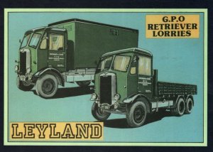 Leyland GPO Retriever Lorry Lorries Transport Postcard