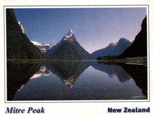 Mitre Peak,New Zealand