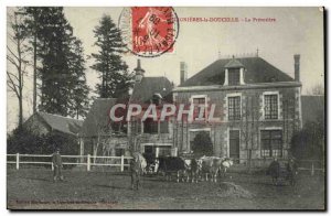 Old Postcard The Doucelle The Prevotiere Cows