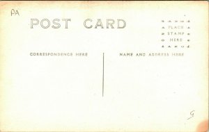 RPPC East End Lone Lake Kendallville Indiana IN UNP AZO Postcard D4