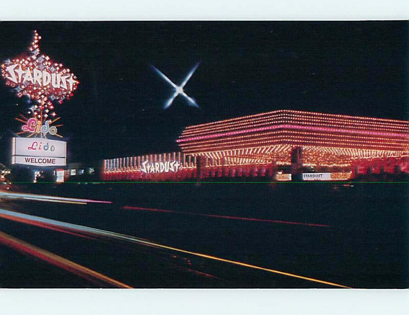 Unused Pre-1980 LIDO ON SIGN AT STARDUST CASINO HOTEL Las Vegas NV Q5524-12