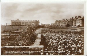 Lincolnshire Postcard - North Parade Lily Pond - Skegness - RP - Ref 9869A