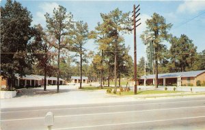 Columbia South Carolina 1956 Postcard King Cotton Motel