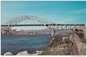 Bridge Spans The Columbia River, WENATCHEE, Washington, 1940-1960s