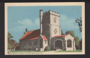 Canada Nova Scotia YARMOUTH Ritchie Memorial Chapel - PECO WB