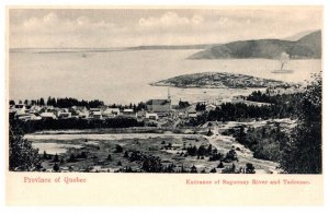 Canada  Quebec Entrance of Saguenay River and Tadousac