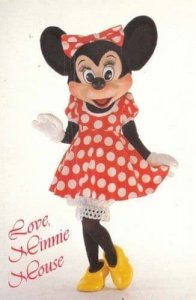 Minnie Mouse Walt Disney World Official 1980s Postcard