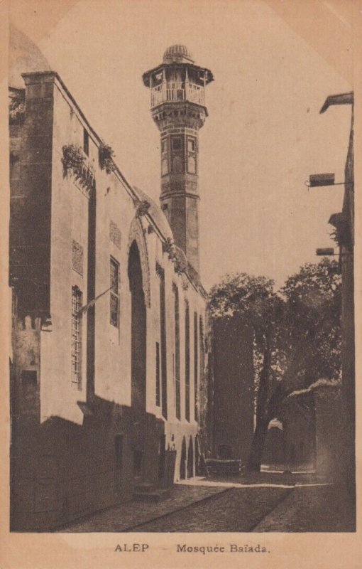 ALEP , Syria , 00-10s ; Mosque Baiada