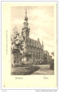 Veere, Netherlands. 1890s-1905 : Stadhuis