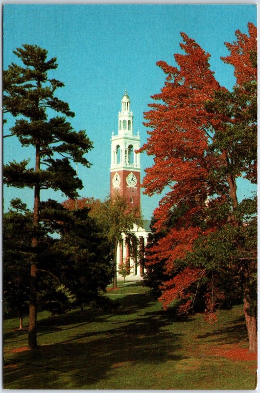 VINTAGE POSTCARD THE IRA ALLEN CHAPEL AT THE UNIVERSITY OF VERMONT AT BURLINGTON