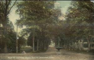 South Windham CT Main St. East c1910 Postcard