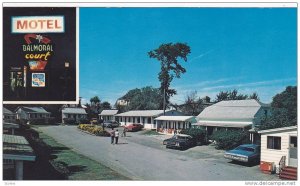 2 Views, Classic Cars, Balmoral Court Motel, Saint John West, New Brunswick, ...