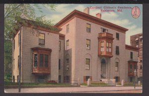 Maryland BALTIMORE - Cardinal Gibbon's Residence - DB