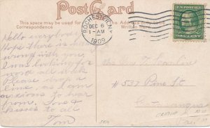 Rochester NY, New York - Erie Railroad Station - Depot - pm 1909 - DB