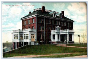 c1905 Old Folks Home, Fall River, Massachusetts MA Unposted Postcard 