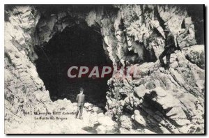 Old Postcard Bourg de Batz Loire Cave Shepherds