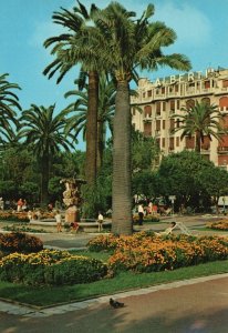 Postcard Jardins Hotel Albert Public Park Mature Tree Lawns Garden Nice, France