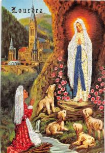 BF40560 lourdes painting   vierges virgin holly lady