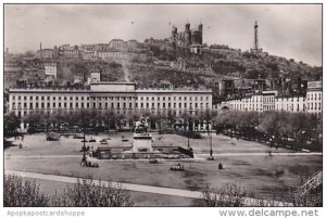 France Lyon La place Bellecour 1950 Photo