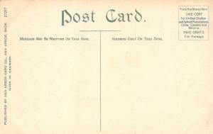 Ann Arbor Michigan c1910 Postcard High School