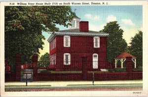 Postcard HOUSE SCENE Trenton New Jersey NJ AI0507