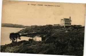 CPA AK Senegal-Dakar-Anse Bernard et le Palais (235636)