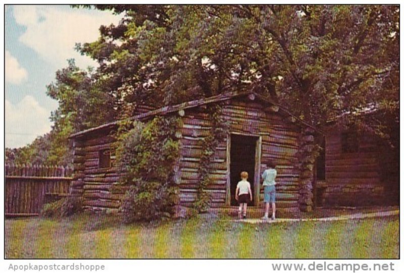 First Schoolhouse In Kentucky Old Fort Harrod State Park Harrodsburg Kentucky