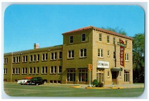 c1950's Entrance to Alamo Hotel Lamar Colorado CO Vintage Unposted Postcard