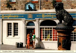 Scotland Edinburgh Greyfriars Bobby Candlemaker Row