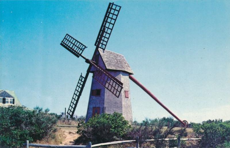 The Old Windmill on Nantucket MA, Massachusetts