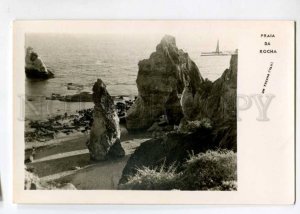 299844 PORTUGAL Praia da Rocha Um Trecho Vintage photo postcard