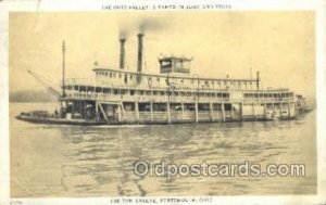 The Tom Greene, Portsmouth, Ohio, USA Ferry Boats, Ship 1914 tear top edge, c...