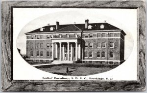 Brookings SD-South Dakota, Ladies Dormitory S.D.S.C. Vintage Postcard 1910's