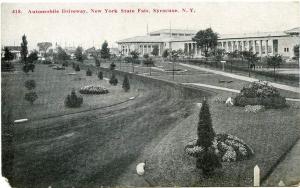 Automobile Driveway at the New York State Fair - Syracuse - Rudolph Bros DB