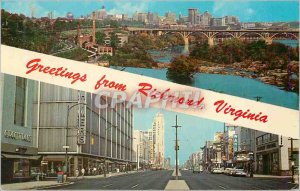 Postcard Modern Capital City of Virginia Richmond