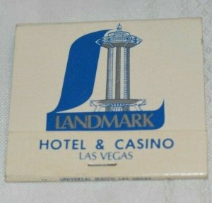 Landmark Hotel & Casino Las Vegas Nevada 30 Strike Matchbook