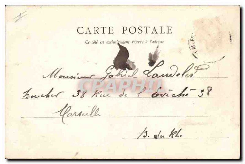 Old Postcard Belfort When Meme (Work Mercier)