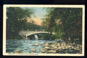 North Adams, Massachusetts/MA Postcard, Braytonville Bridge