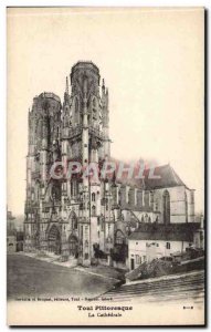 Toul - the cathedral - Old Postcard