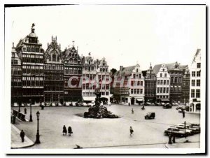 Postcard Modern Antwerp Grand Place