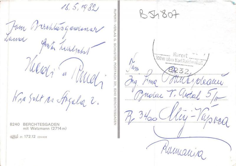 B54807 Berchtesgaden mit Watzmann  germany