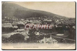 Old Postcard View Rougemont Generale Chateau