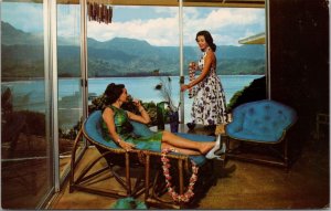 Hanalei Plantation on the Bay of Hanalei Kauai Hawaii Postcard PC398