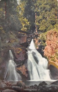 GERMANY c1910 Postcard TRIBERG Partie Im Wasserfall Waterfall